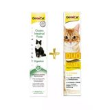 Gimcat Gastro Intestinal Paste Sindirim Destekleyici 50 Gr + Multi-Vitamin Duo Paste Peynirli 50 Gr