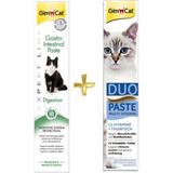 GimCat Gastro Paste 50 gr Kedi Macunu + Duo Paste Ton Balıklı 50 gr Kedi Macunu