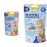 Gimcat Kedi Ödül Tableti Np Fish With Salmon 60gr ve GimCat Kedi Ödül Tableti Np Ton Balıklı, 60 g
