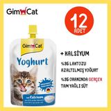 Gimcat Kedi Ödül Yoğurt 150 gr x 12 Adet