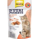 Gimcat Kedi Ödülü Nutripockets Somonlu 60 gr Omega 3&6 İçeren Lezzetli Ödül