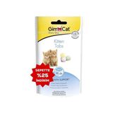 Gimcat Kitten Tabs Yavru Kedi Ödül Tableti 40 gr Karışık Aroma ile Yavru Kedi İçin Lezzetli Ödül