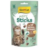 GimCat Mini Sticks Hindili Peynirli 50 GR Ödül Çubukları