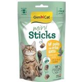 GimCat Mini Sticks Otlu Tavuklu 50 gr Kedi Ödül Çubukları