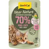 Gimcat Near Nature 85 gr Sığır Etli&Ördekli Yetişkin Kedi Ödülü Doğal ve Besleyici