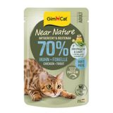 GimCat Near Nature Ezme Tavuklu ve Alabalıklı 85 gr Yetişkin Kedi Konservesi