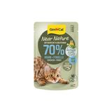 GimCat Near Nature Ezme Tavuklu ve Alabalıklı 85 gr Yetişkin Kedi Konservesi