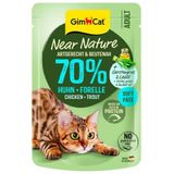 GimCat Near Nature Pouch Tavuk Etli ve Alabalıklı 85 gr Kedi Yaş Maması