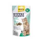 GimCat Nutri Pockets Catnipli Kedi Otlu 60 gr Kedi Ödülü