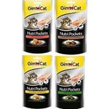 GimCat Nutri Pockets Karışık 4x60 gr Kedi Ödülü