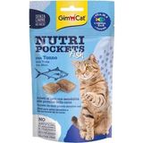 Gimcat Nutripockets 60 gr Ton Balıklı Kedi Ödülü Lezzetli ve Etsiz Kediniz İçin Doğal Omega 3 & 6 İçerir