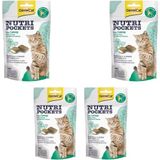 Gimcat Nutripockets Kedi Ödülü Kedi Otu&multivitamin 60 gr x 4 Adet
