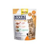 Gimcat Nutripockets Kedi Ödülü Malt & Multivitamin Tahılsız 150 gr Lezzetli Atıştırmalık