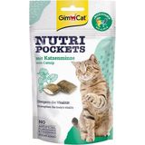 GimCat Nutripockets Kedi Otu ve Multivitamin 60 gr Kedi Ödülü