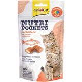 Gimcat Nutripockets Somon Kedi Ödülü Omega 3&6 60 gr Lezzetli Ödül Gevrekleri