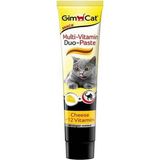 Gimcat Peynirli Multi Vitamin Duo Paste 50 gr Kedi Ödülü 12 Vitamin İçeren Lezzetli Atıştırmalık