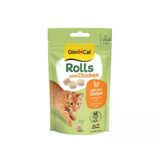 GimCat Rolls With Chicken Tavuklu 50 gr Kedi Ödül Tableti