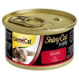 Gimcat Shiny Cat Jel İçinde Tavuklu 70 gr Kedi Konservesi