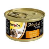 Gimcat Shiny Cat Jel İçinde Ton Balıklı ve Tavuklu 70 gr Konserve