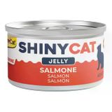 GimCat Shinycat 70 gr Jöle İçinde Somonlu Kedi Konservesi