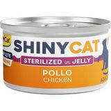 GimCat Shinycat 70 gr Jöle İçinde Tavuklu Kısırlaştırılmış Kedi Konservesi