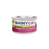 GimCat Shinycat Broth 70 gr Sos İçinde Barbun Balıklı ve Ton Balıklı Kedi Konservesi