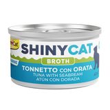 GimCat Shinycat Broth Çipuralı Ton Balığı Kedi Maması, 70 Gram