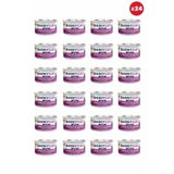 GimCat Shinycat Jelly Jöle İçinde Karidesli Ton Balıklı 24x70 gr Kedi Konservesi