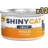 Gimcat Shinycat Jelly Tavuklu Konserve Kedi Maması 70 Gr X 12 Adet