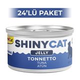 GimCat Shinycat Jöle İçinde Ton Balıklı 70 gr 24 Adet Kedi Konservesi