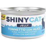 Gimcat Shinycat Jöleli Ton Balıklı & Ançuez Kedi Konservesi 24X70 gr - Ton Balığı