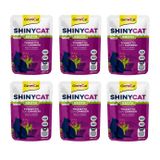 Gimcat Shinycat Pouch Ton Balıklı ve Karidesli Kedi Yaş Mama 70 Gr. x 6 Adet