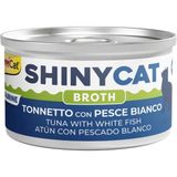 Gimcat Shinycat Sos Içinde Beyaz Balıklı Ton Balık Kedi Konserve Maması 70 gr - Ton Balığı