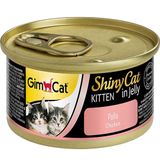 GimCat Shinycat Tavuklu 12x70 gr Yavru Kedi Konservesi
