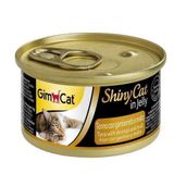 GimCat ShinyCat Tuna Balıklı Karidesli 70 gr Kedi Maması