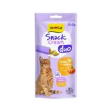 Gimcat Snack Cream Duo Tavuklu & Balkabaklı Kedi Ödülü 6X15GR