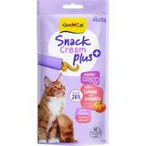 GimCat Snack Cream Senior Salmon & Pumpkin Kedi Ödülü 6x15gr