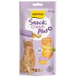 GimCat Snack Cream Sterilised Tavuk ve Havuçlu 6x15 gr Kısırlaştırılmış Ek Besin Kedi Ödülü