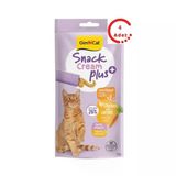 Gimcat Snack Cream Sterilised Tavuklu - Havuçlu Kedi Ödülü 6X15gr X 4 Adet