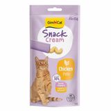 Gimcat Snack Cream Tavuklu Krema Kedi Ödülü 6 x 15 g (4 Paket )