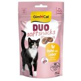 GimCat Snacks Soft Tavuk ve Ciğerli 60 gr Kedi Ödülü