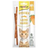 GimCat Sticks 15 gr 3 Adet Somonlu ve Mangolu Kedi Ödül Çubuğu