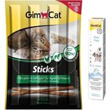 GimCat Sticks Kuzu Tavuk 4x20 gr Kedi Ödülü