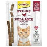 GimCat Sticks Kuzu ve Tavuklu Tahılsız 6x4 Adet Kedi Ödül Maması