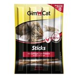 GimCat Sticks Tavuklu ve Ciğerli 4x20 gr Kedi Ödül Maması