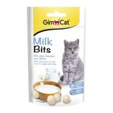 Gimcat Tahılsız Sütlü Milk Bits Kedi Ödül Tableti 40 gr Lezzetli Atıştırmalıklar için Yetişkin Kediler