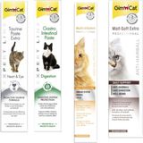 GimCat Taurine 50 gr + Gastro 50 gr +Multi Vitamin 100 gr Paste +Anti-Hairball Malt 100 gr Paste Kedi Macunları