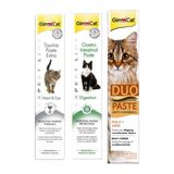 Gimcat Taurine 50Gr + Gastro 50Gr + Duo Paste Peynirli Anti-Hairball Malt 50Gr Kedi Macunları