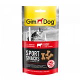 Gimdog 60 gr Sportsnacks Beef Sığır Etli Köpek Eğitim Ödül Tableti