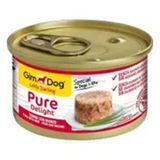 Gimdog 85 gr Pure Delight Ton Balıklı ve Biftekli Konserve Yetişkin Köpek Maması